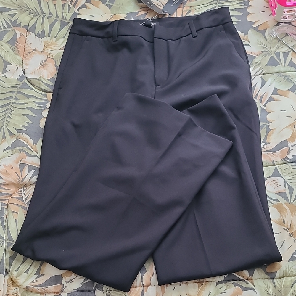 Banana Republic Sculpted Stretch Black Pants